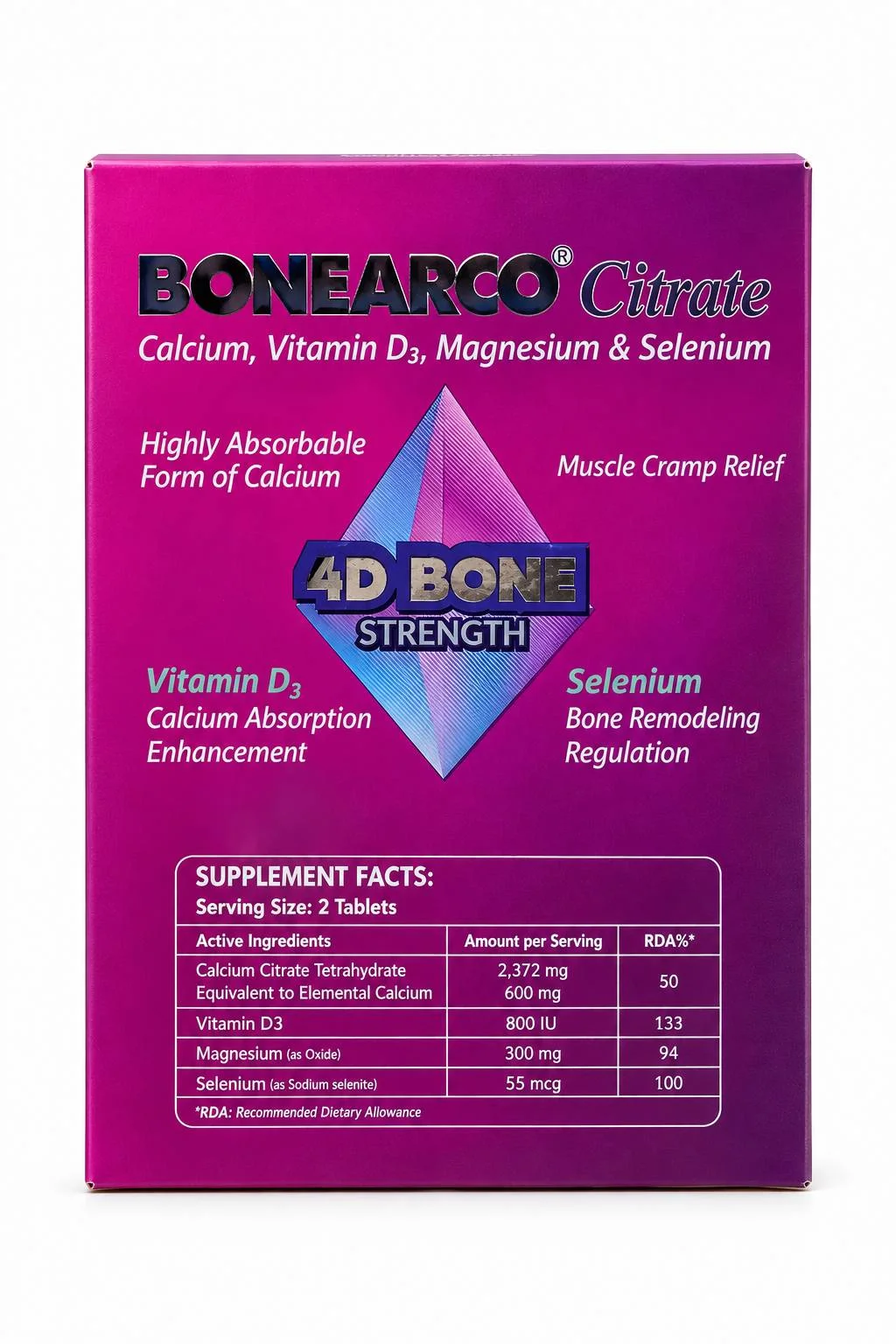 بون آرکو سیترات  BONARCO CITRATE — تصویر 3