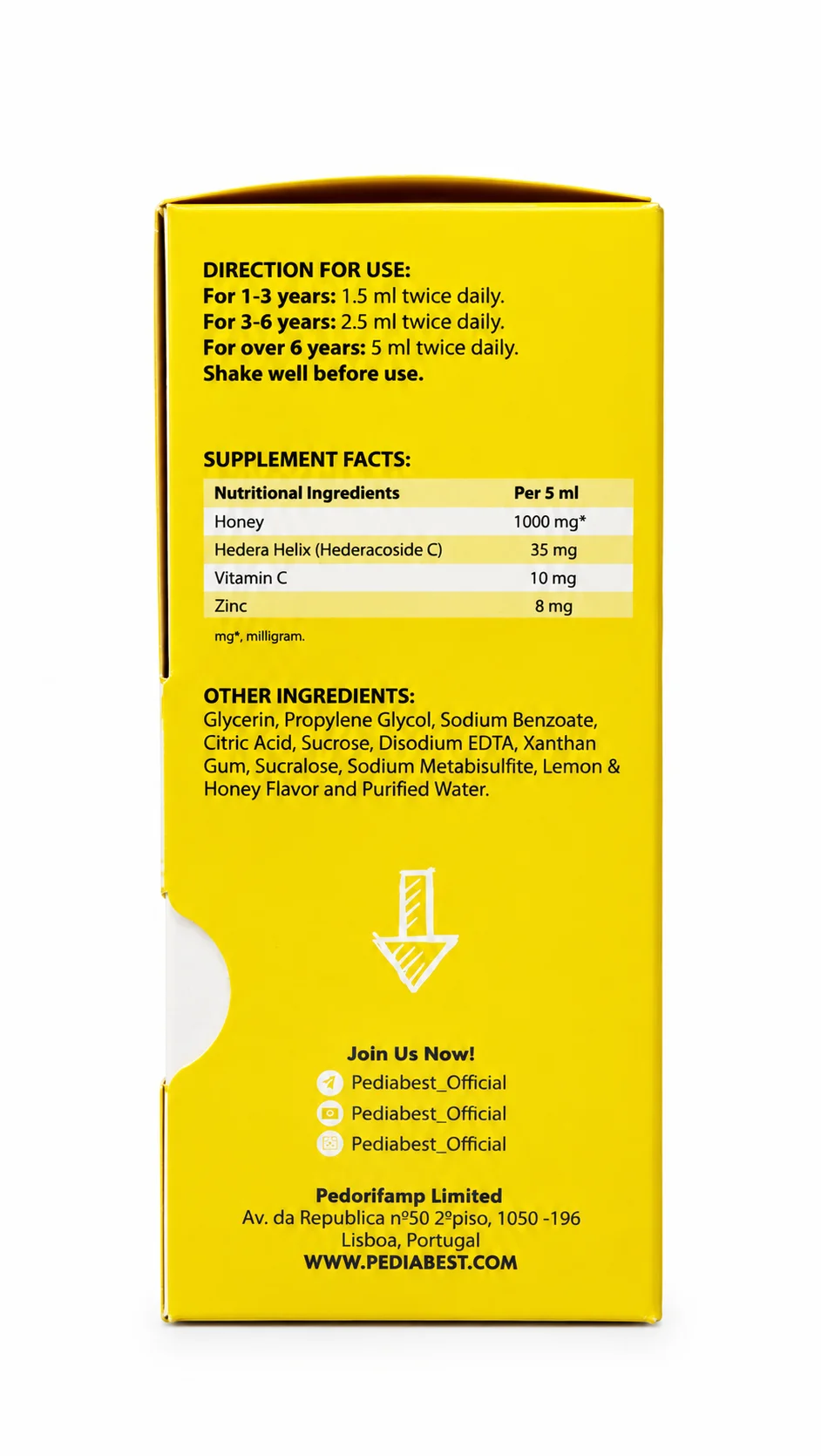 پدیابست کاف Pedia Best Cough — تصویر 3
