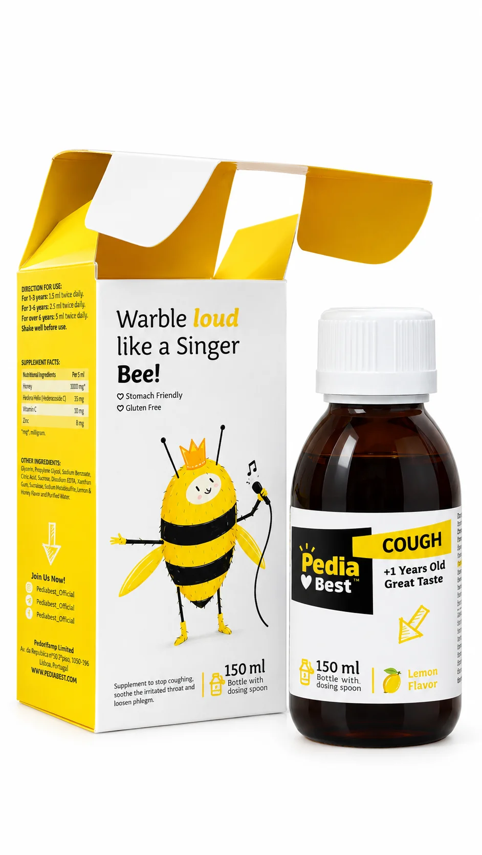 پدیابست کاف Pedia Best Cough — تصویر 2